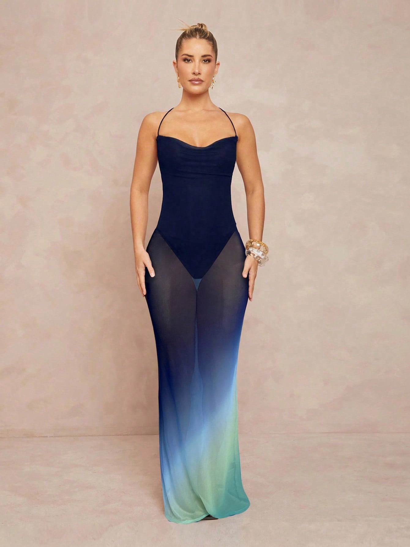 Extra-Long Casual Dress for Beach, Vacation, and Summer Outings