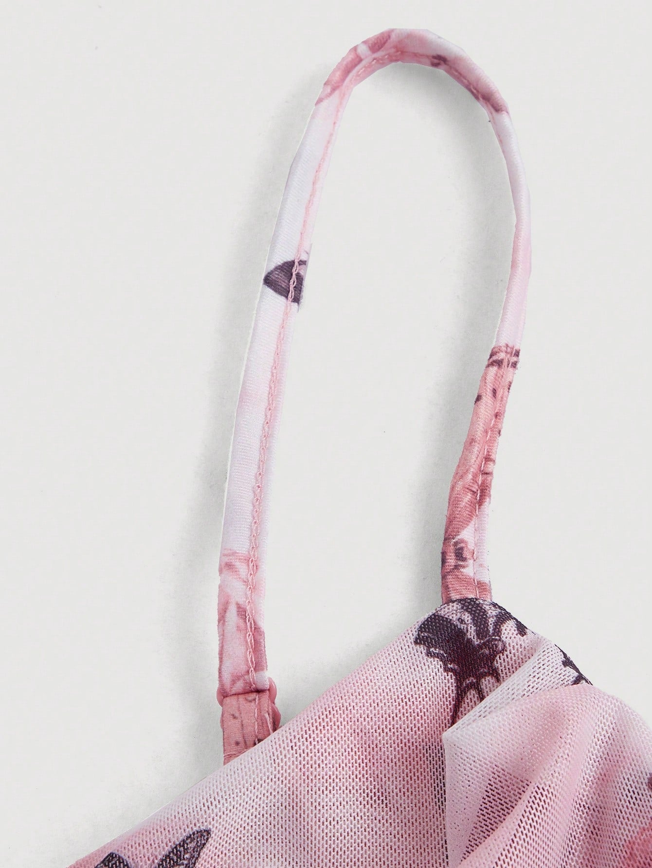 Floral Pattern Short Dress Olive Green Color Single Piece Short Sleeve Design For Daily Styling