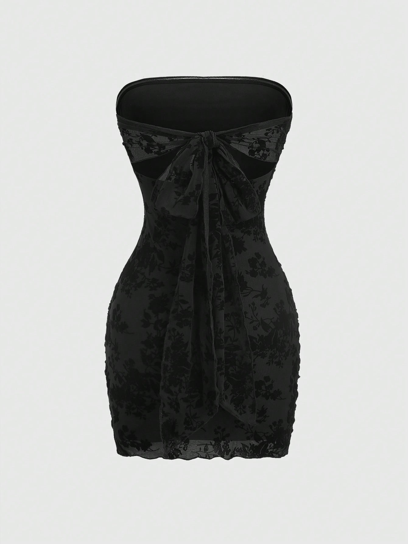 Solid Color Mini Dress Neutral Color Single Piece Halter Neck Embroidered Detail Design For Daily Styling