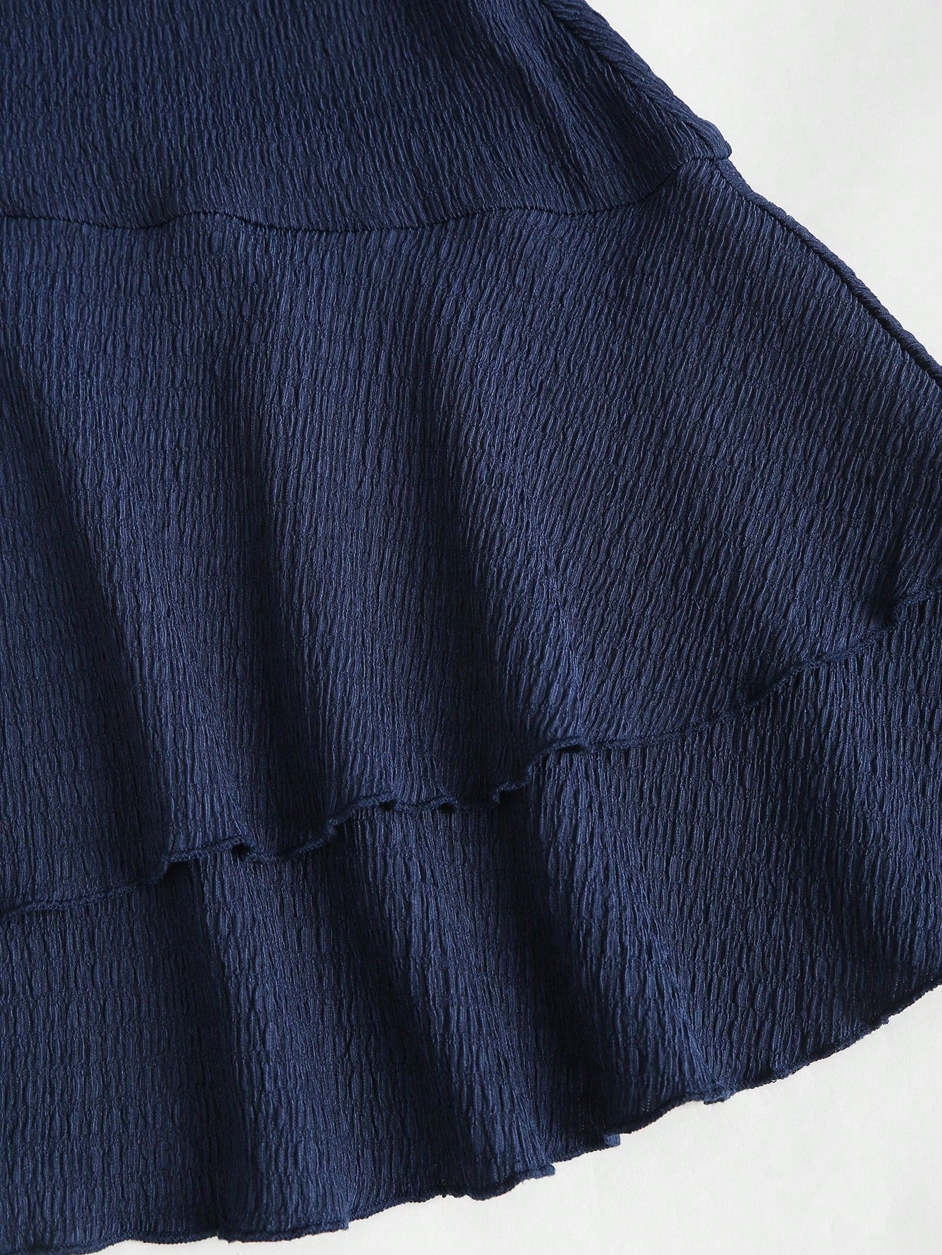 Textured Fabric Dress Neutral Color Single Piece Sleeveless Design For Daily Styling