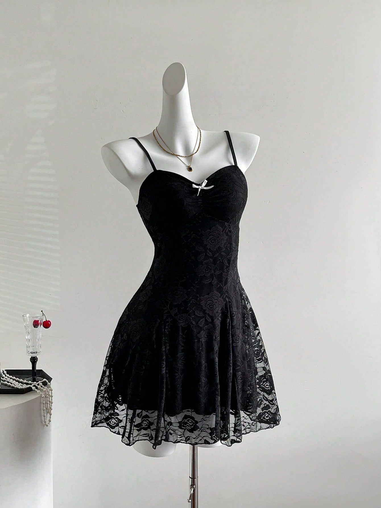 Solid Color Mini Dress Pink Color Single Piece Ruffle Detail Textured Fabric Design For Daily Styling