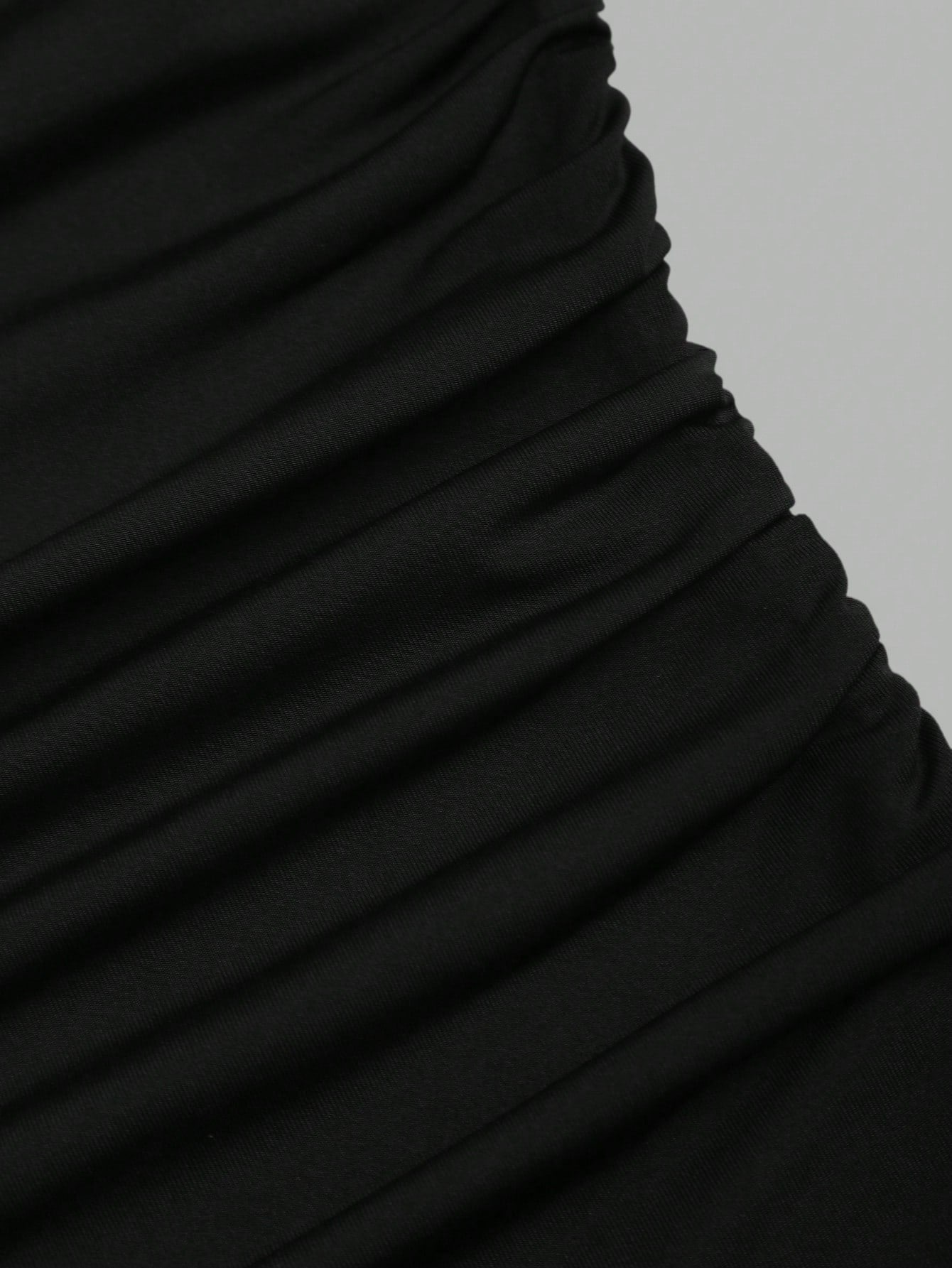 Hanging Necklace Spiral Gold Jewelry Design with Tiered Mini Dress