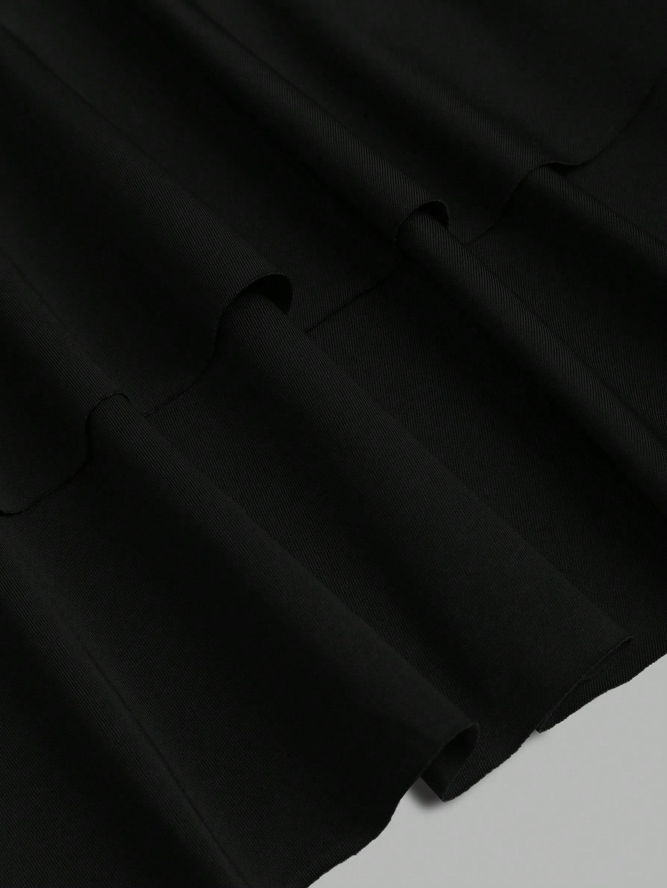 Hanging Necklace Spiral Gold Jewelry Design with Tiered Mini Dress