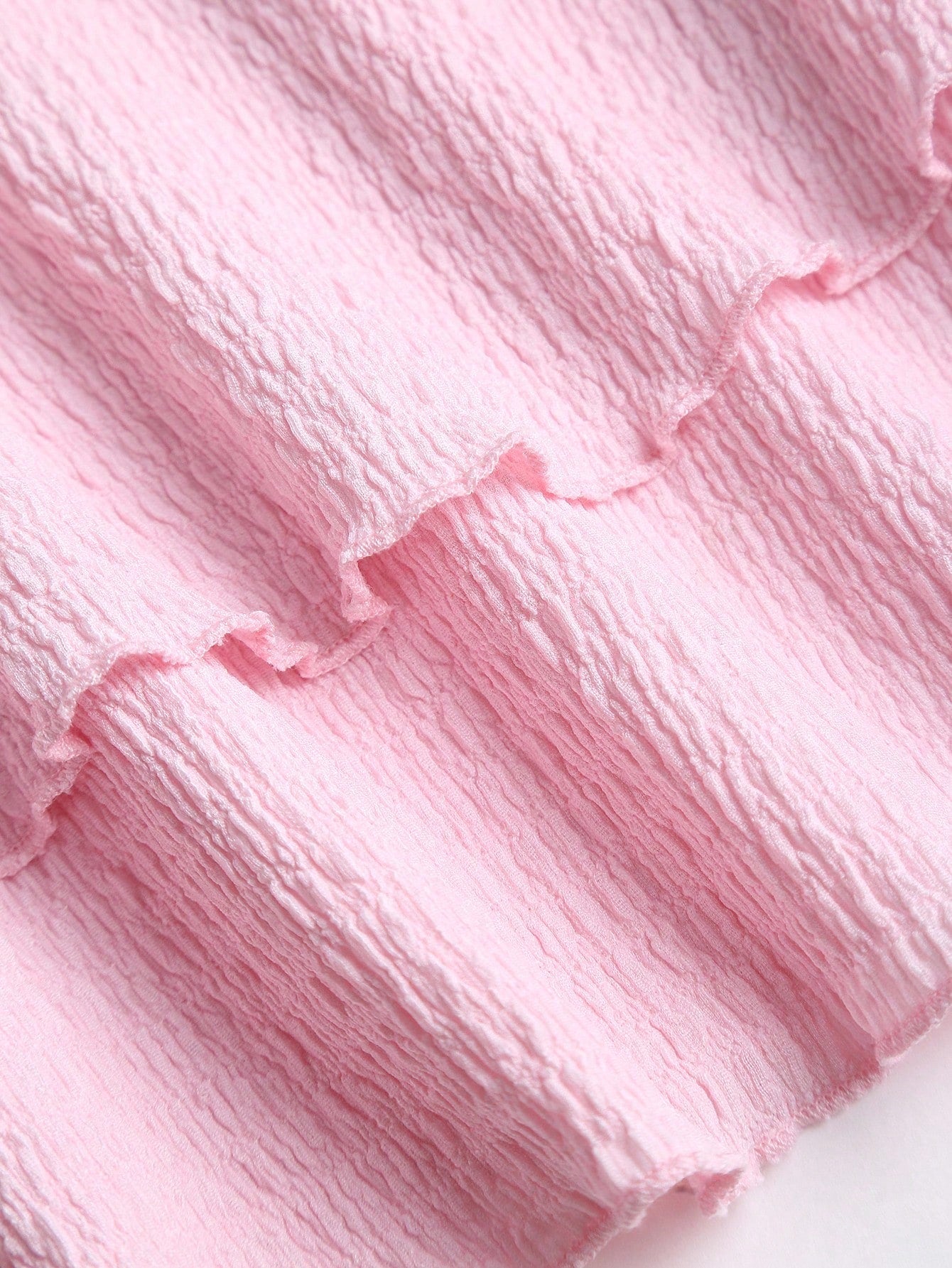 Textured Fabric Dress Neutral Color Single Piece Sleeveless Design For Daily Styling