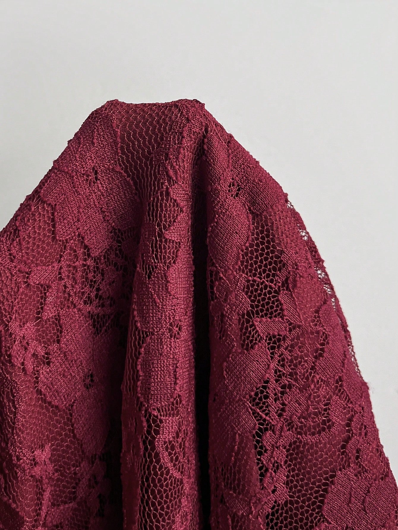 Solid Color Mini Dress Pink Color Single Piece Ruffle Detail Textured Fabric Design For Daily Styling