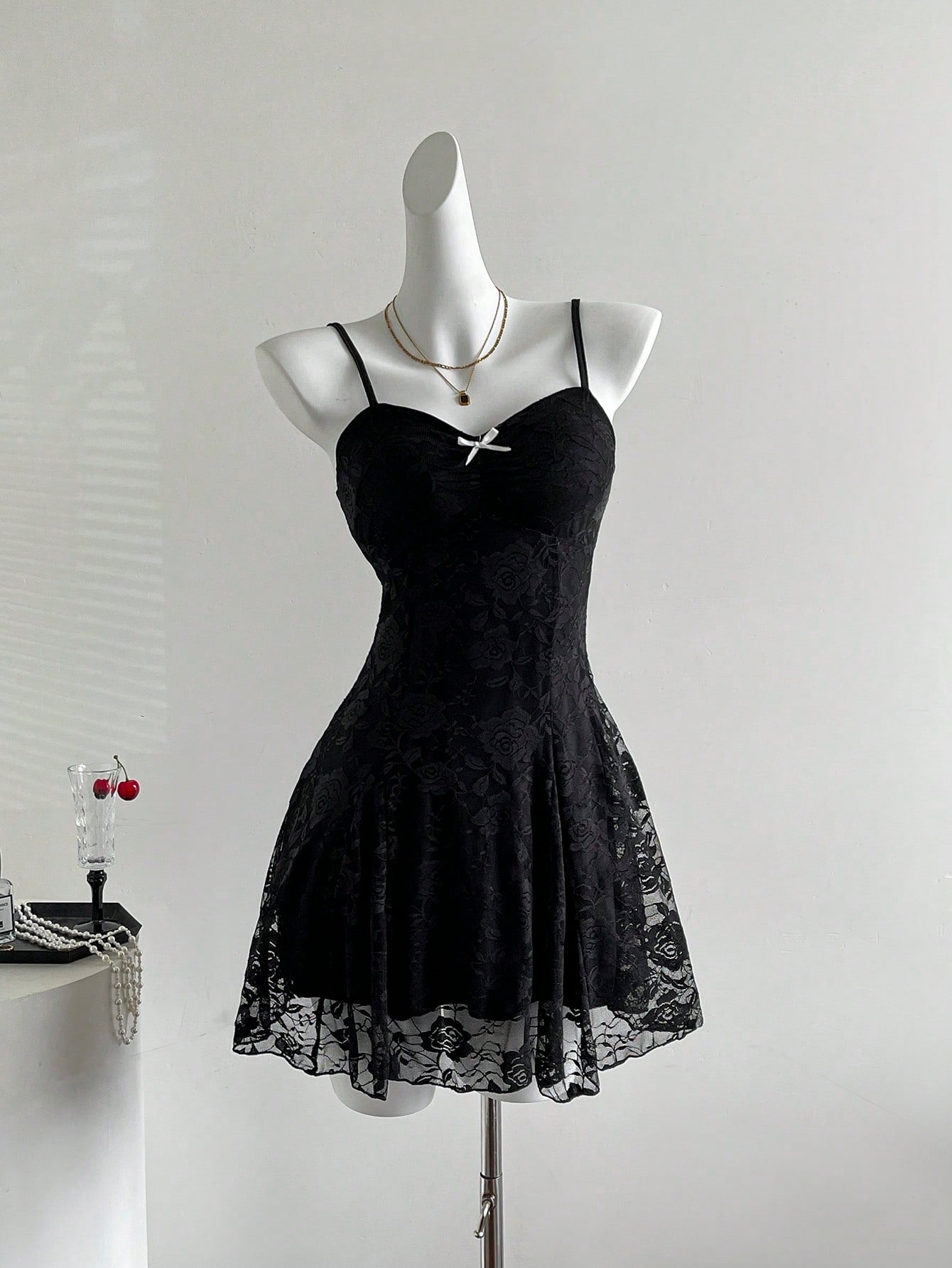 Solid Color Mini Dress Pink Color Single Piece Ruffle Detail Textured Fabric Design For Daily Styling