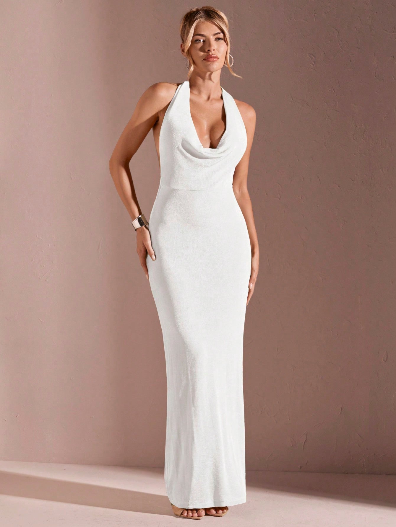 Minimalist Long Casual Dress for Daily Wear, Beach, Graduation, and Vacation Occasions