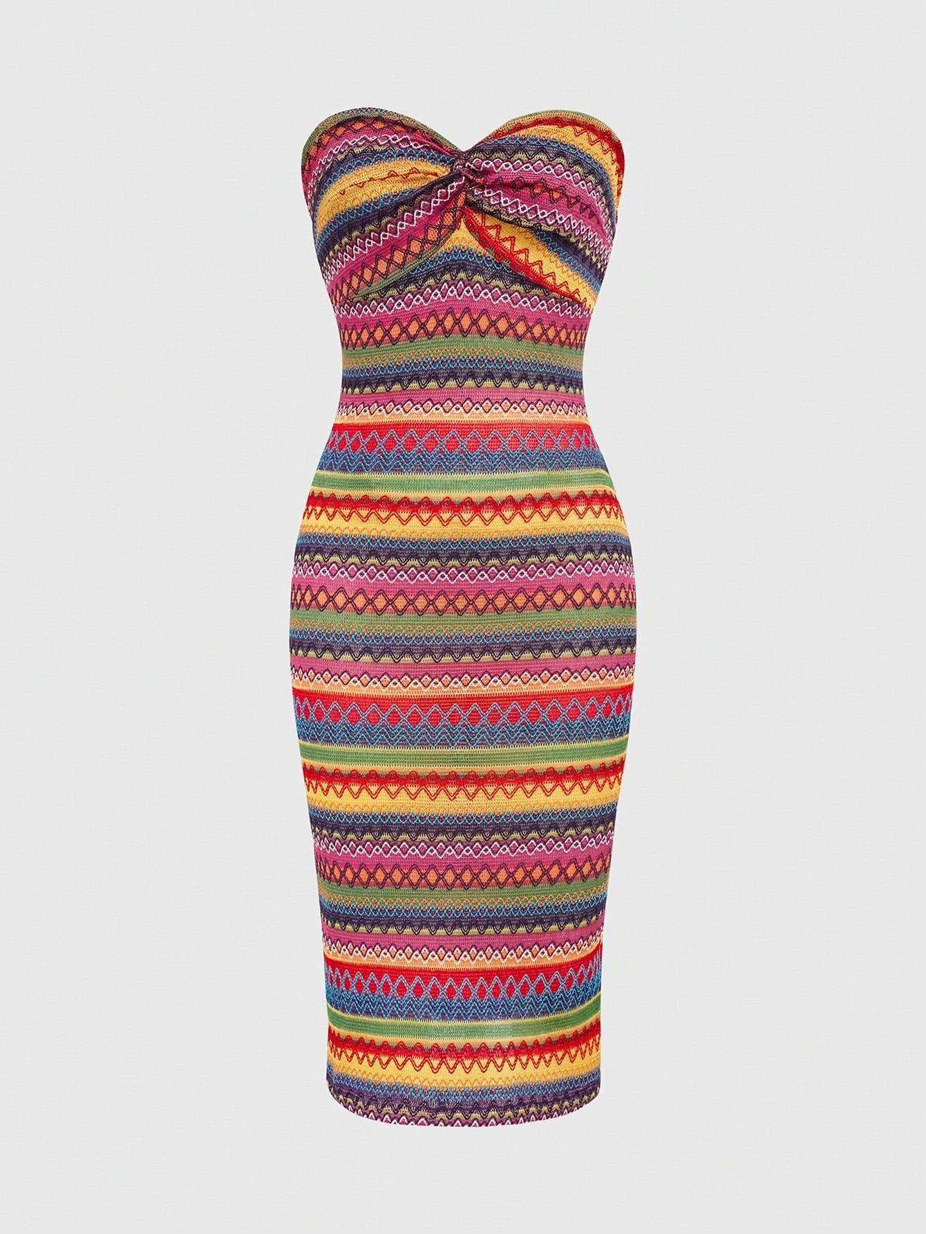 Color Block Dress Neutral Color Single Piece Sleeveless Design For Casual Wear