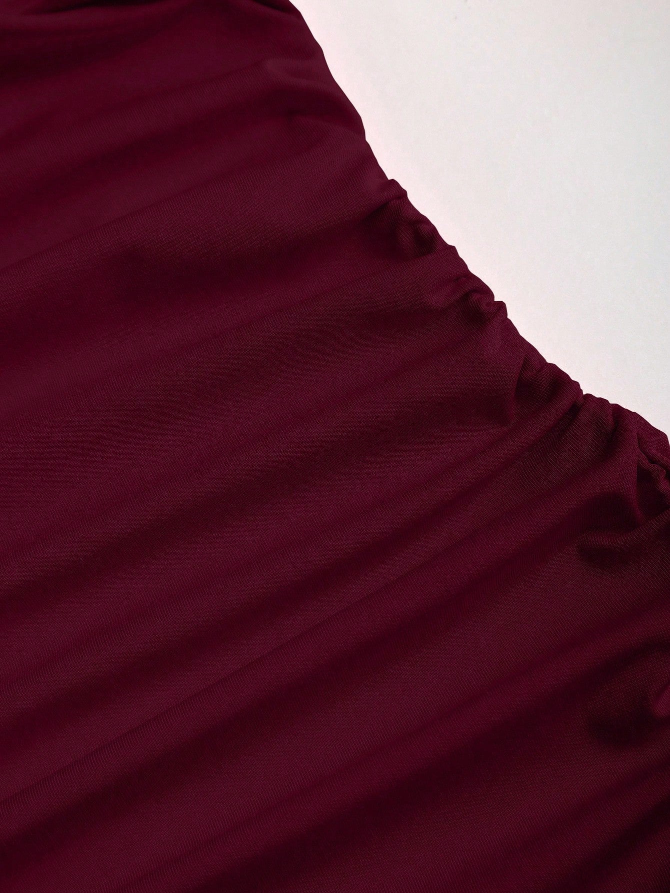 Solid Color Mini Dress Neutral Color Single Piece Asymmetrical Hem Waist Detail Design For Daily Styling