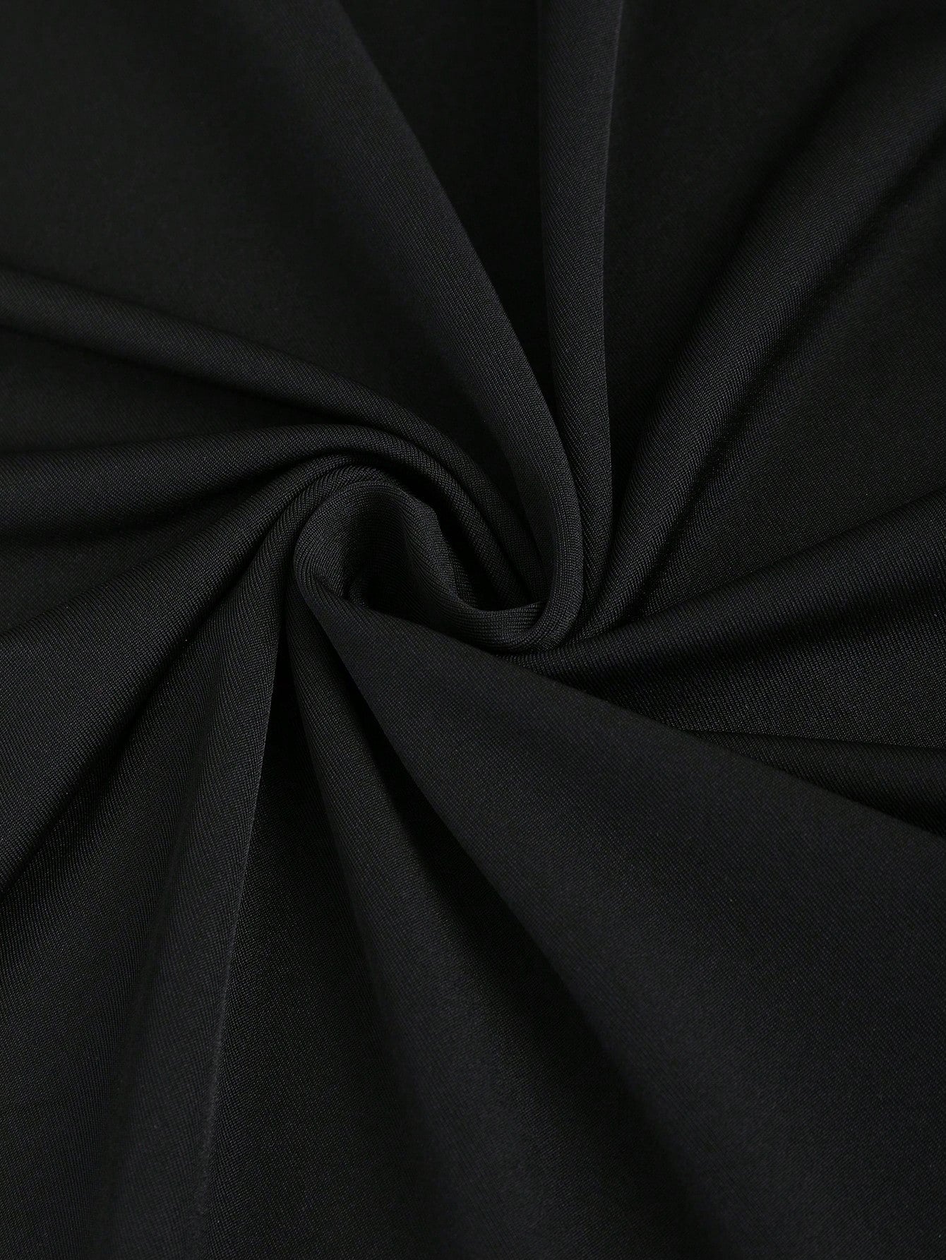 Textured Knit Maxi Dress Black Color Single Piece Ruched Detail Sleeveless Design For General Occasions