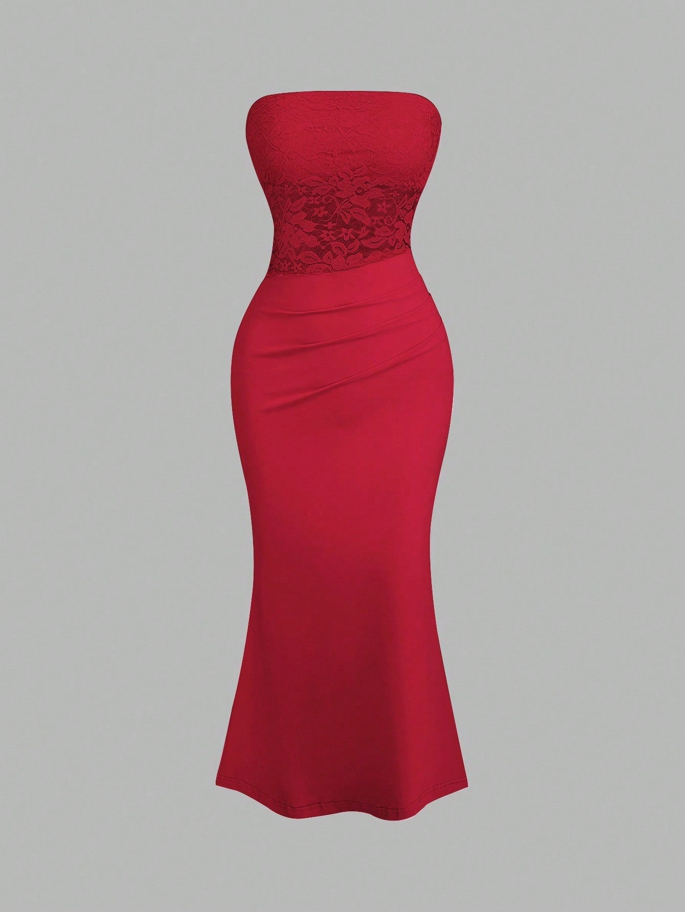 Women’s Pink Halter Neck Long Dress with Flared Hem, Single Piece, For Daily Styling