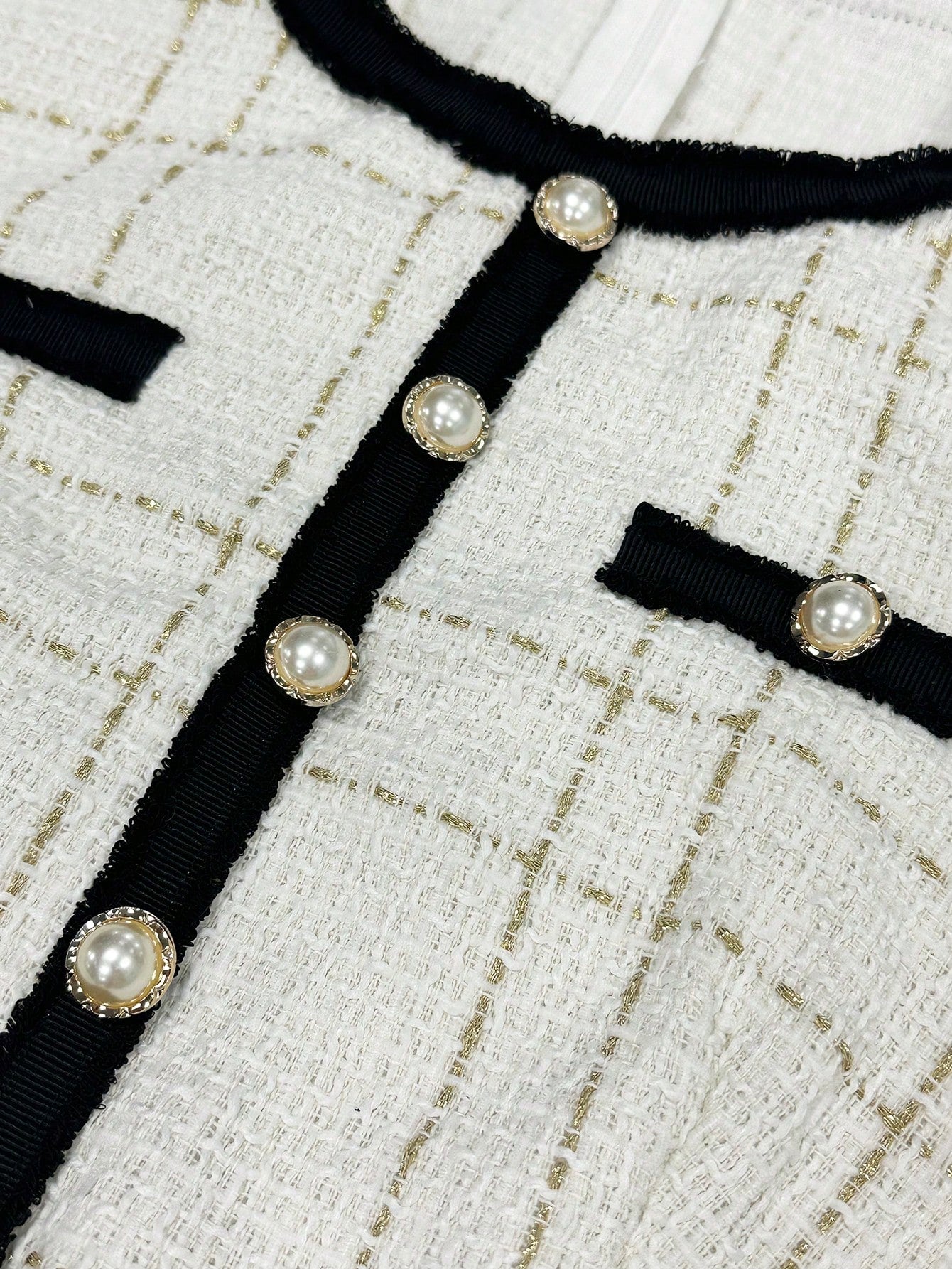 Women’s Woven Fabric Short Dress, Long Sleeve Round Neck Design, Plaid Pattern with Button Detail, 1 Piece, For Professional and Daily Wear