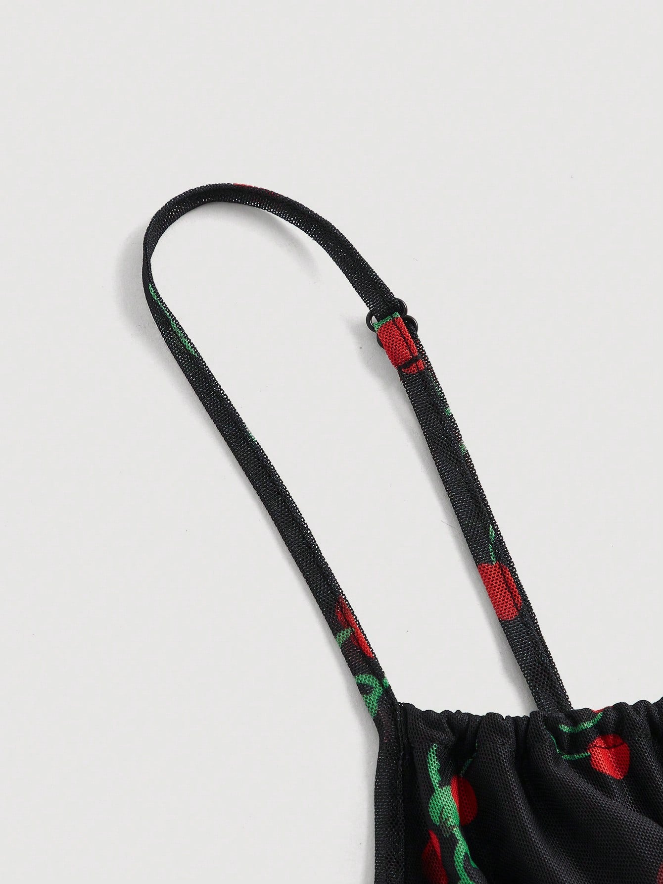 Vintage Floral Print Mini Dress Neutral Color Single Piece Sleeveless Cami Design For Casual Wear