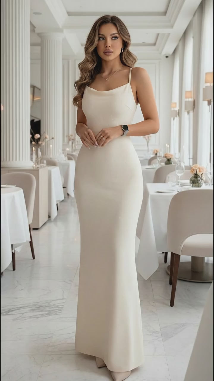 Women’s Glitter Spaghetti Strap Dress with Tie-Up Design, Suitable for Party Wear